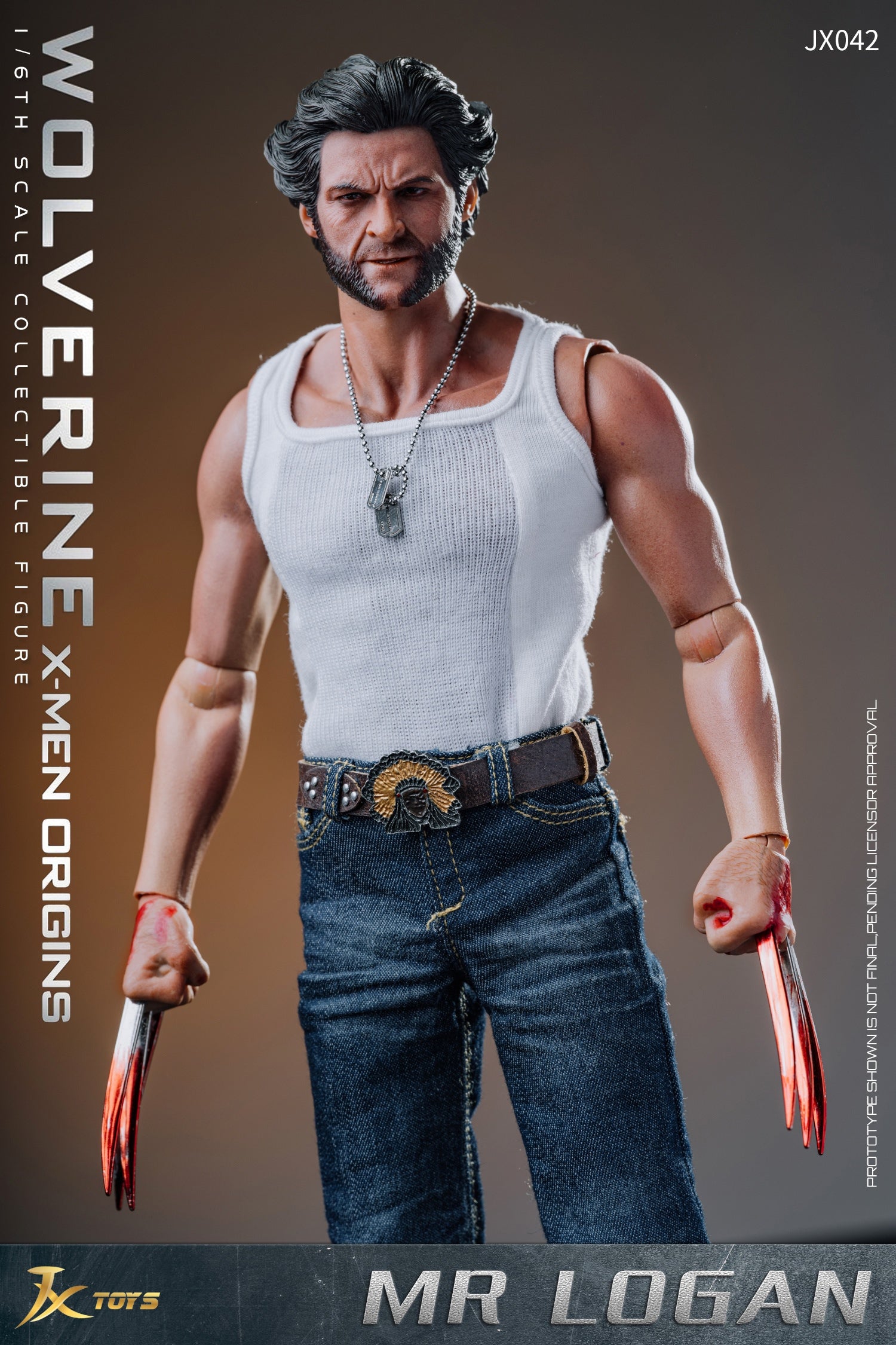 JX Toys 1/6 JX042 Logan Origins | NeoGeek Toys