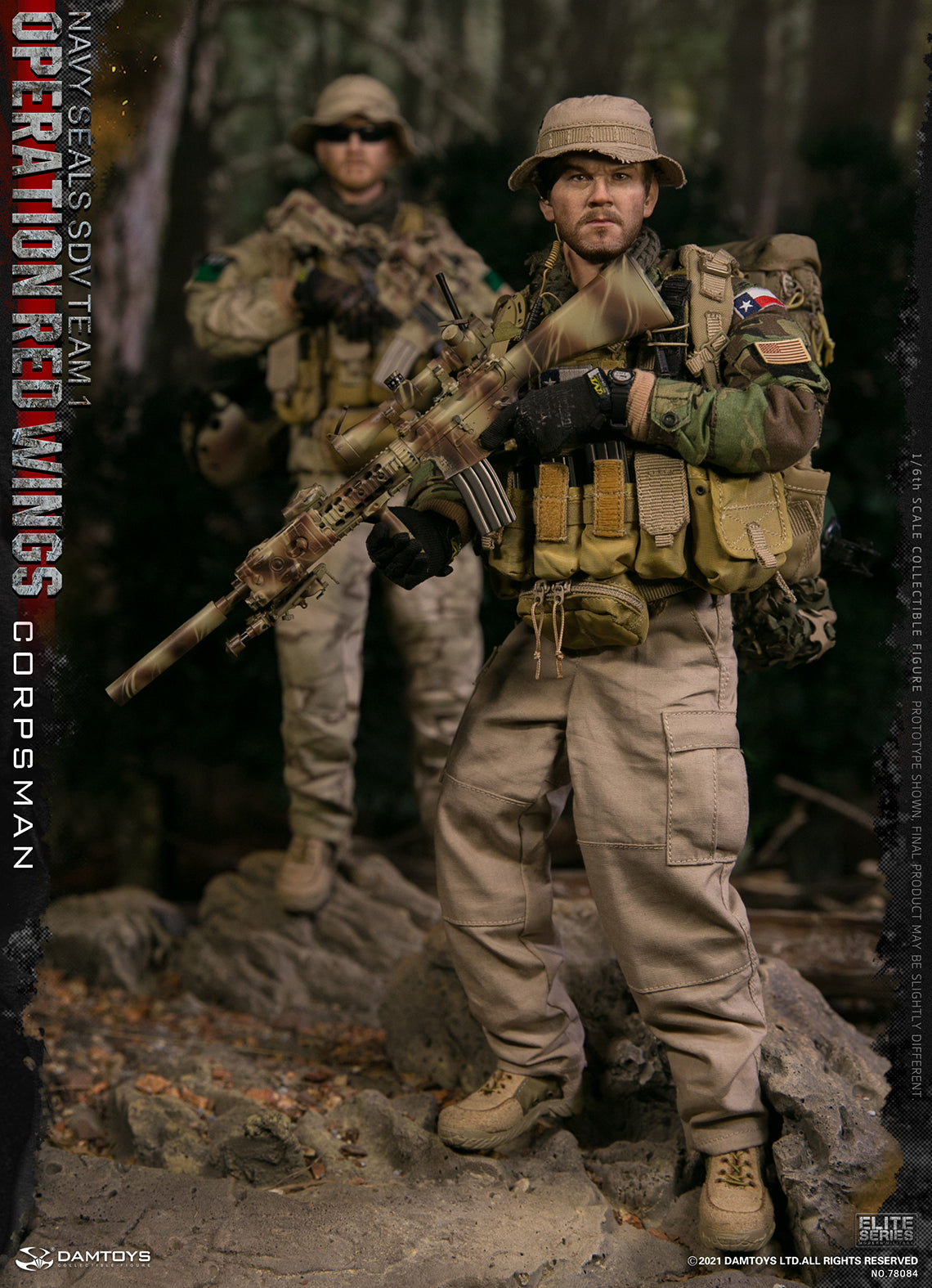 Damtoys 1/6 - Operation Red Wings NAVY SEALS SDV TEAM 1 Corpsman