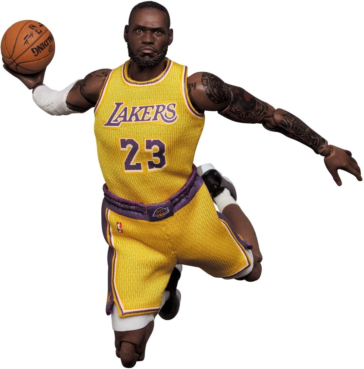 Medicom MAFEX 1/12 No.127 - LeBron James (Los Angeles Lakers)