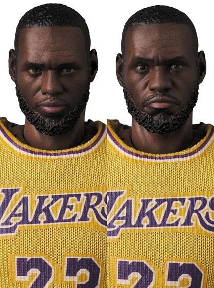 Medicom MAFEX 1/12 No.127 LeBron James Los Angeles Lakers