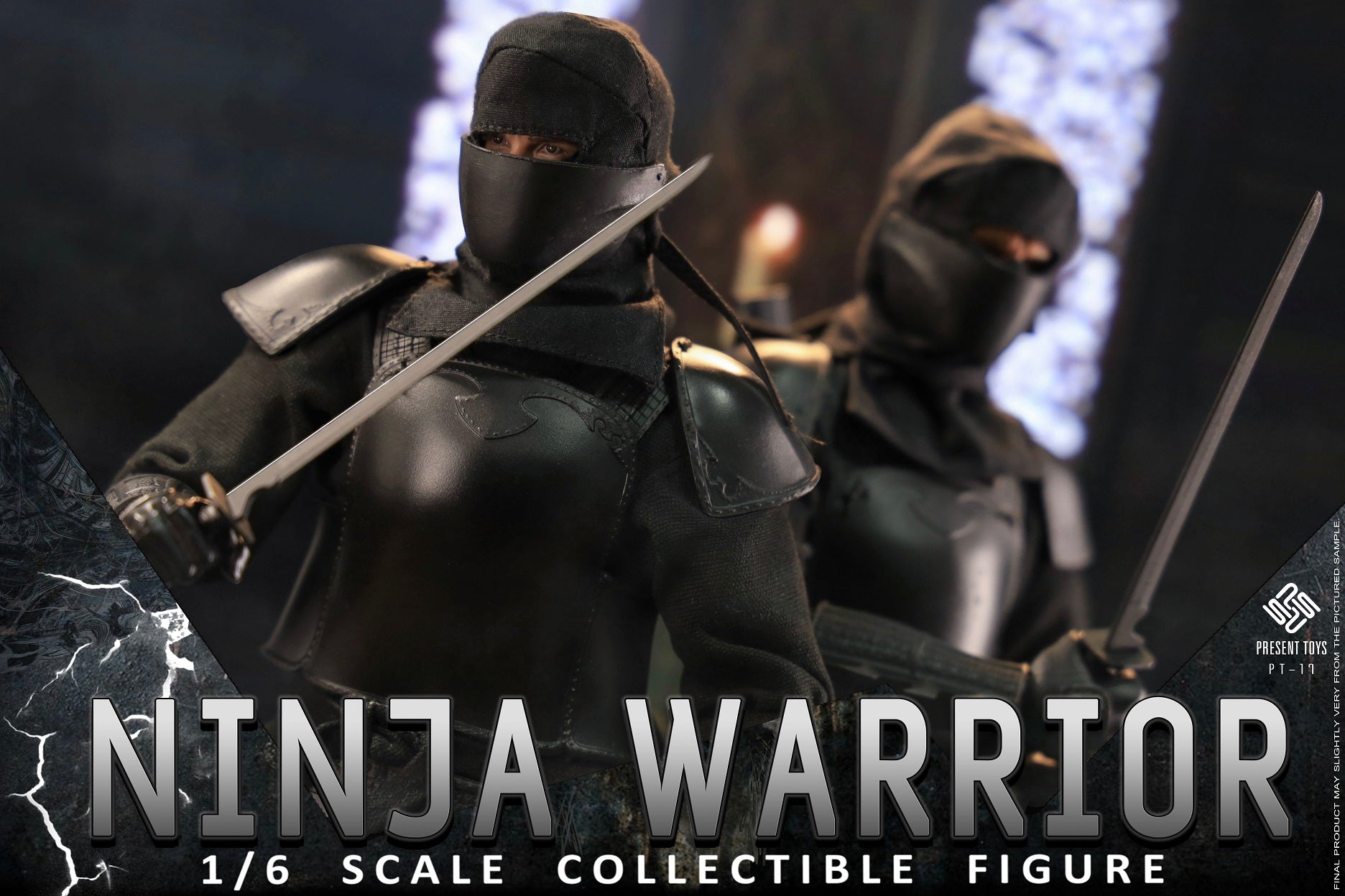 Present Toys 1/6 - Ninja Warrior Two Pack Set