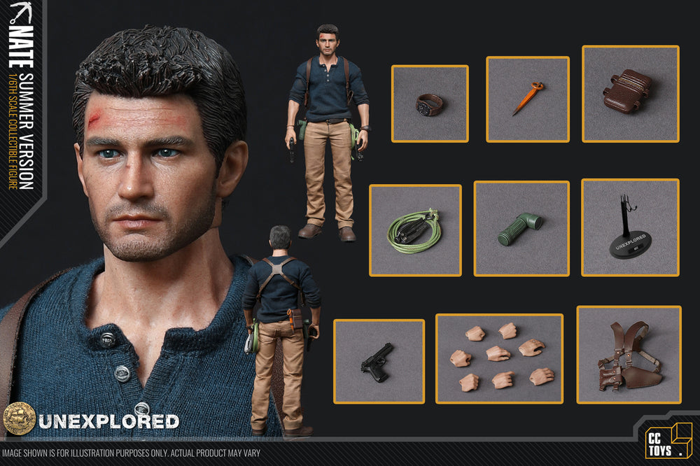 CC Toys 1/6 One Sixth Uncharted Nathan Drake Unexplored